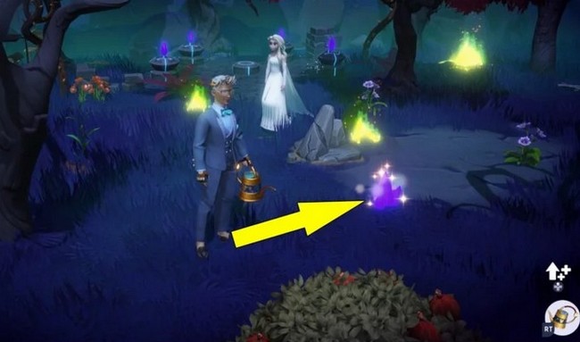 Un marché avec Ursula dans Disney Dreamlight Valley