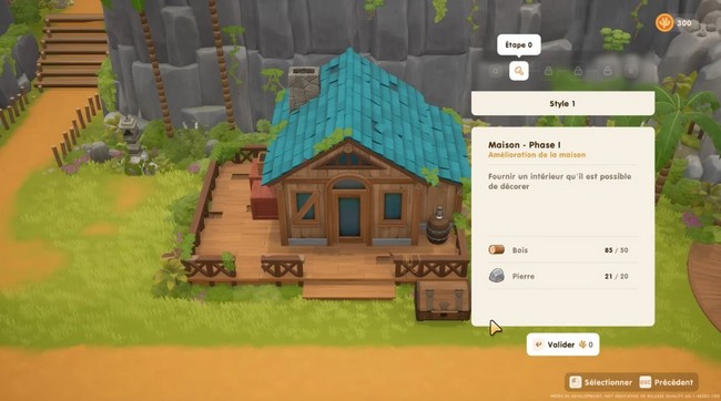 améliorer la maison Coral Island