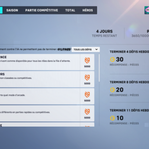 avoir des pièces Overwatch gratuitement dans Overwatch 2