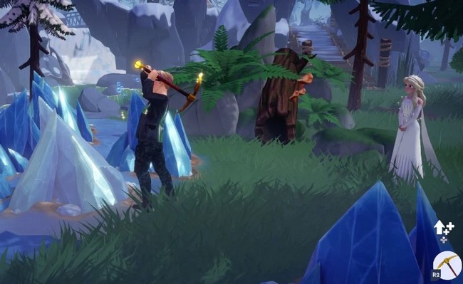 casser les pics de glace dans Disney Dreamlight Valley