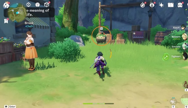 emplacement Panier d'abondance 4 genshin impact