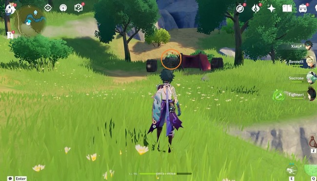 emplacement Panier d'abondance 6 genshin impact