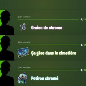 le skin Potiron chromé gratuitement dans Fortnite