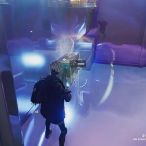 regler le televiseur en portant la tenue fusio fortnite