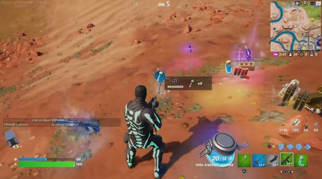 se servir d'une clé fortnite