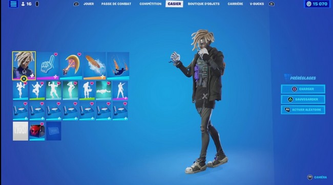 tenue fusio fortnite