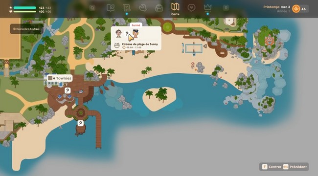 visiter la cabane de plage Coral Island