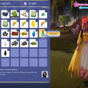 élixir de croissance miraculeux Disney Dreamlight Valley