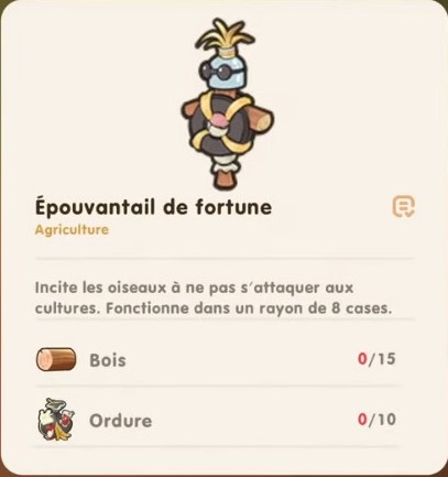 épouvantail dans Coral Island