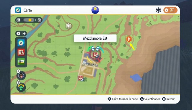 Emplacement CT 125 Lance flamme Pokémon Ecarlate et violet