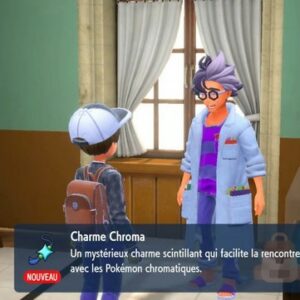 Charme Chroma Pokémon Écarlate et Violet