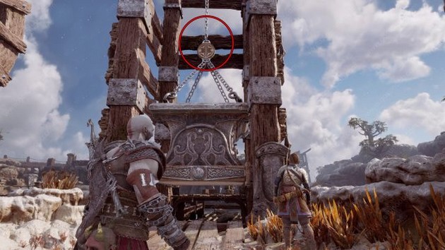 Coupez le bloc avec votre hache