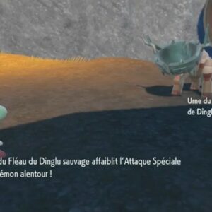 Emplacement Dinglu Pokémon Écarlate et Violet