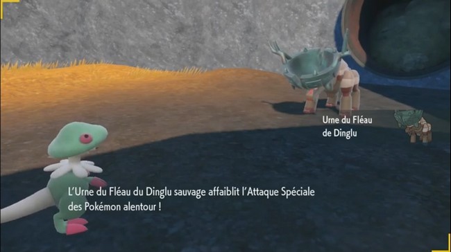 Emplacement Dinglu Pokémon Écarlate et Violet