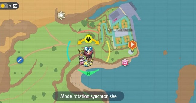 Emplacement Pierre Lune 1 Pokémon Écarlate et Violet