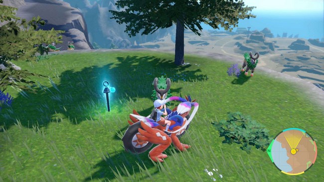 Emplacement Pieu bleu 2 Pokémon Écarlate et Violet