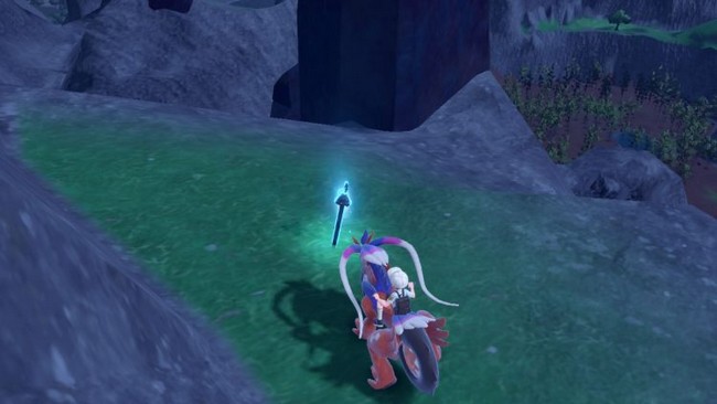 Emplacement Pieu bleu 4 Pokémon Écarlate et Violet