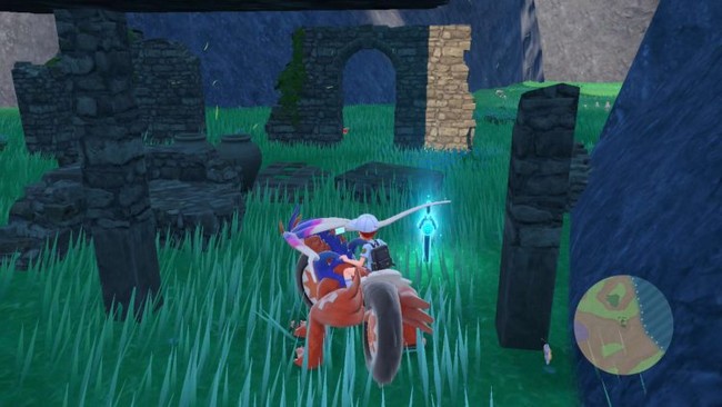 Emplacement Pieu bleu 5 Pokémon Écarlate et Violet