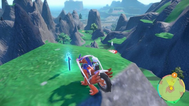 Emplacement Pieu bleu 7 Pokémon Écarlate et Violet