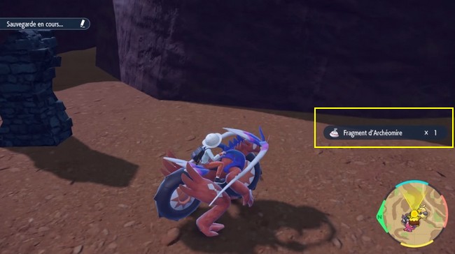 Fragment d’Archéomire Pokémon Écarlate