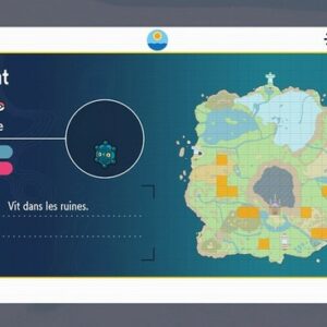 Emplacements Archéomire dans Pokémon Écarlate et Violet