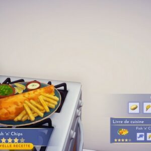 Recette Fish 'n' Chips Disney Dreamlight Valley