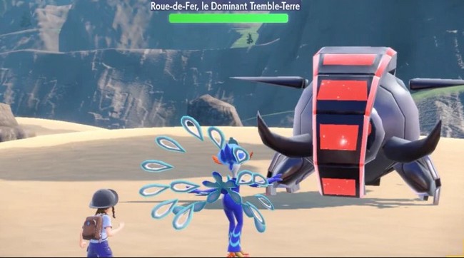 Roue-de-Fer le Dominant Tremble-Terre Pokémon Violet