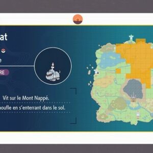 Emplacements Toutombe dans Pokémon Écarlate et Violet