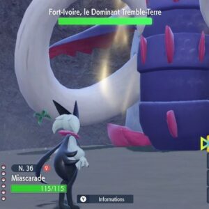 battre Fort-Ivoire, le Dominant Tremble-Terre Pokémon Écarlate-1