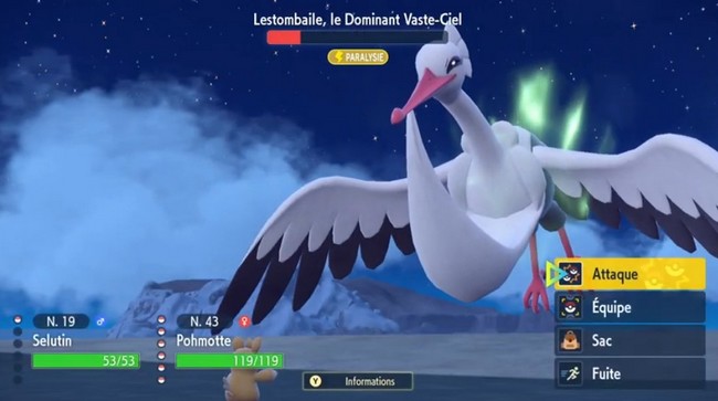 battre Lestombaile, le dominant Vaste-Ciel Pokémon Écarlate et Violet