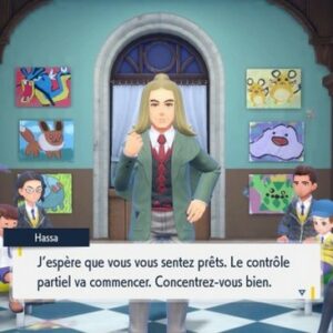 bons réponses au Contrôle partiel des beaux-arts dans Pokémon Écarlate et Violet