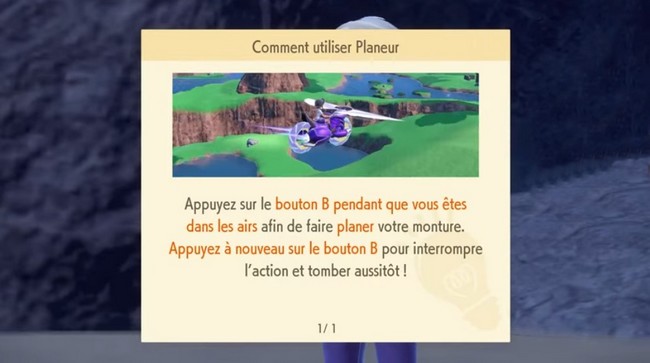 capacité planeur Pokémon Violet
