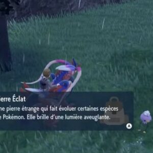 emplacement Pierre Éclat dans Pokémon Écarlate et Violet