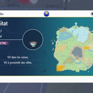 Les emplacements de Théffroi dans Pokémon Écarlate et Violet