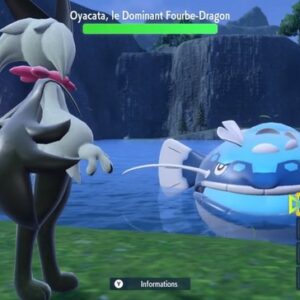 le Dominant Dragon du Lac Asrol sur Pokémon Ecarlate et Violet