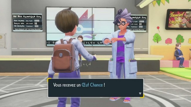 Œuf Chance Pokémon Écarlate et Violet