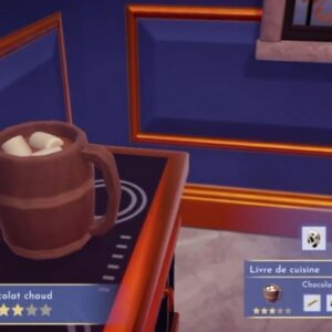 Chocolat chaud dans Disney Dreamlight Valley