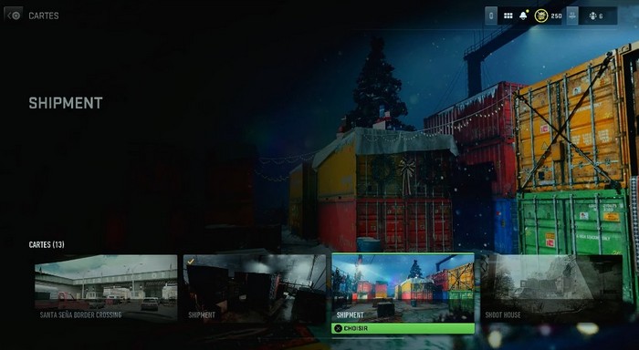 Date de sortie de la Carte Shipment Noël dans Modern Warfare 2