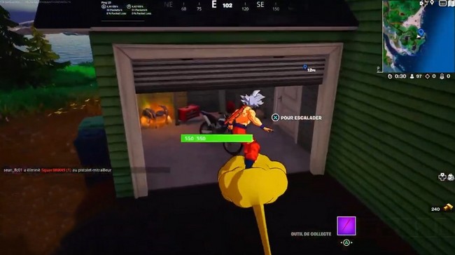 Emplacement Moto Tout Terrain Fortnite chapitre 4 saison 1