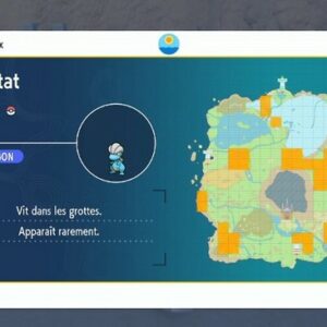 Emplacements Draby Pokémon Écarlate et Violet