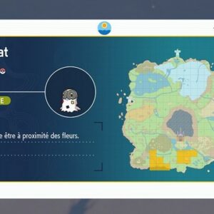 Faire évoluer Lépidonille en Pérégrain dans Pokémon Écarlate et Violet