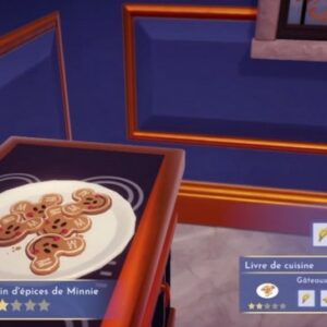 Gâteaux au pain d'épices de Minnie Disney Dreamlight Valley