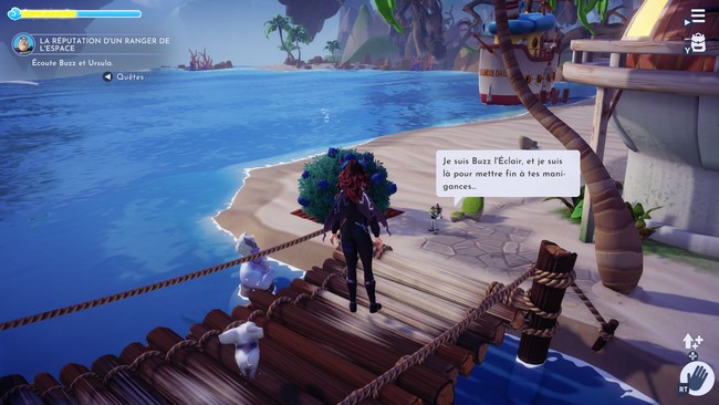 La réputation d'un Ranger de l'espace dans Disney Dreamlight Valley