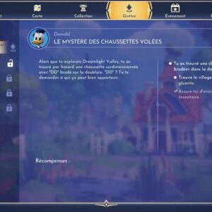 Le Mystère des chaussettes volées Disney Dreamlight Valley