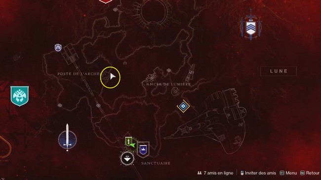 Lune.Archer.Dôme.Passerelle