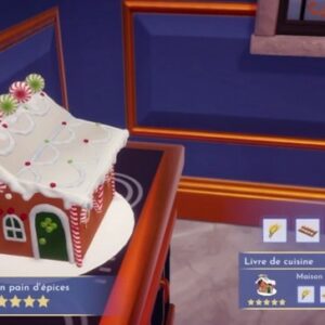 Maison en pain d'épices Disney Dreamlight Valley