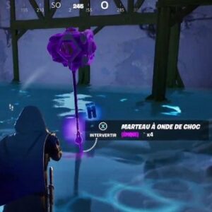 Obtenir un marteau a onde de choc fortnite