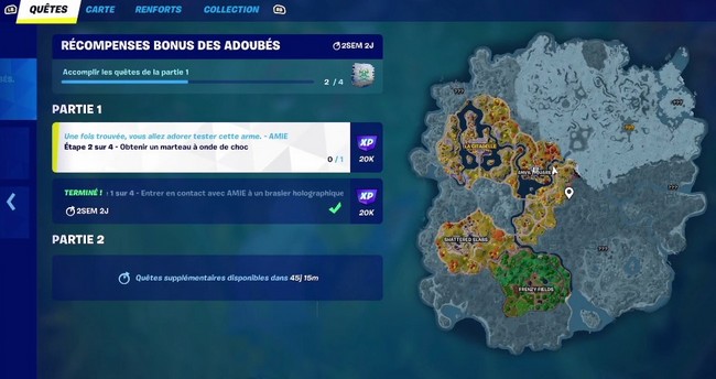 Obtenir un marteau a onde de choc fortnite chapitre 4 saison 1