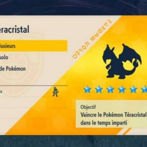 Raids Téracristal 7 étoiles-Pokémon Écarlate et Violet