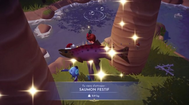 Saumon festif Disney Dreamlight Valley